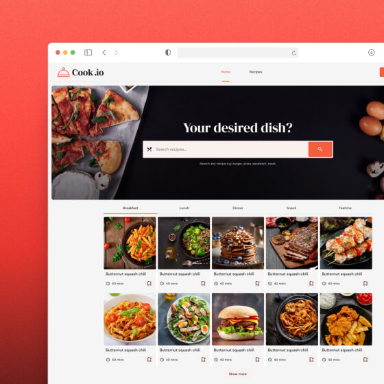 Portfolio project 2 screenshot