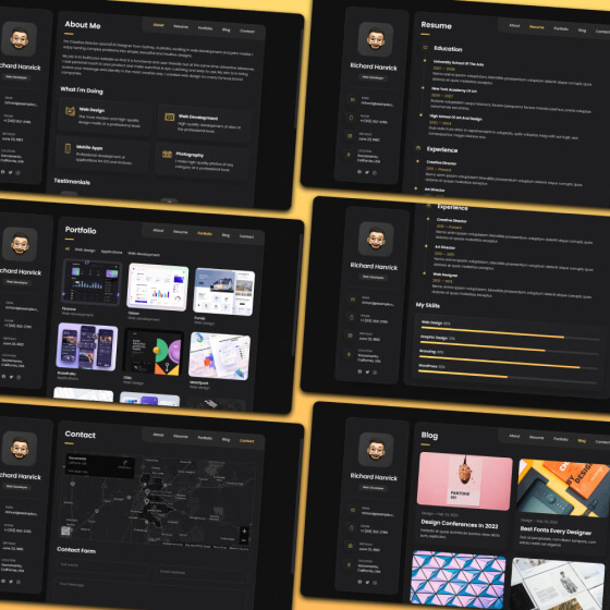 Portfolio project 5 screenshot